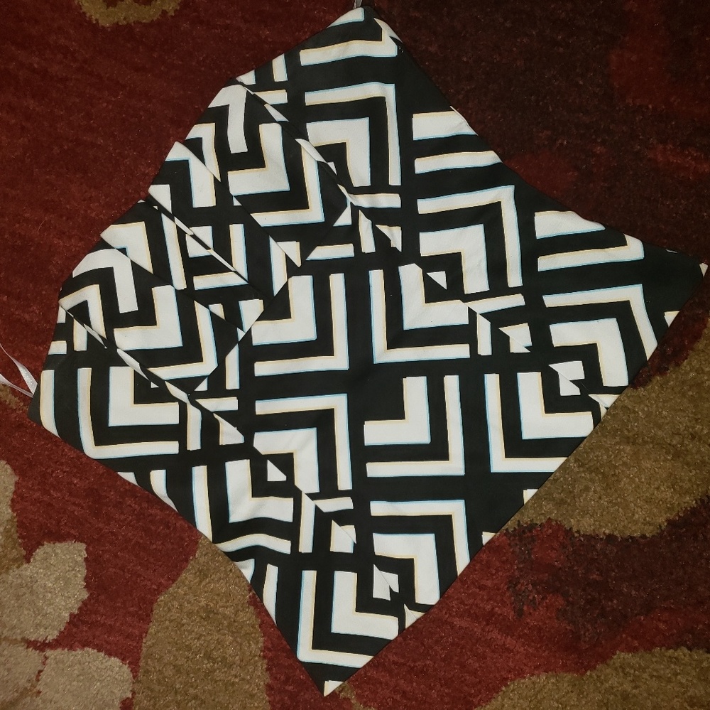 White House Black Market geometric print tube top